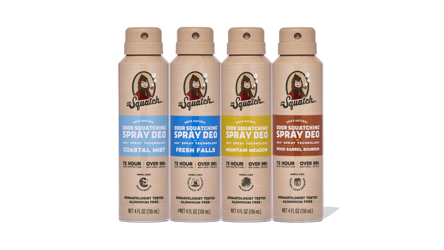 Spray Deodorant 4-Pack W5