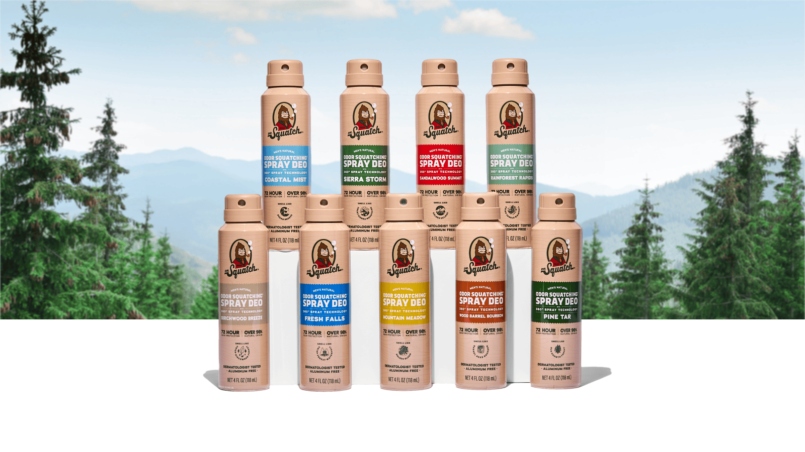 Spray Deodorant 6-Pack F8