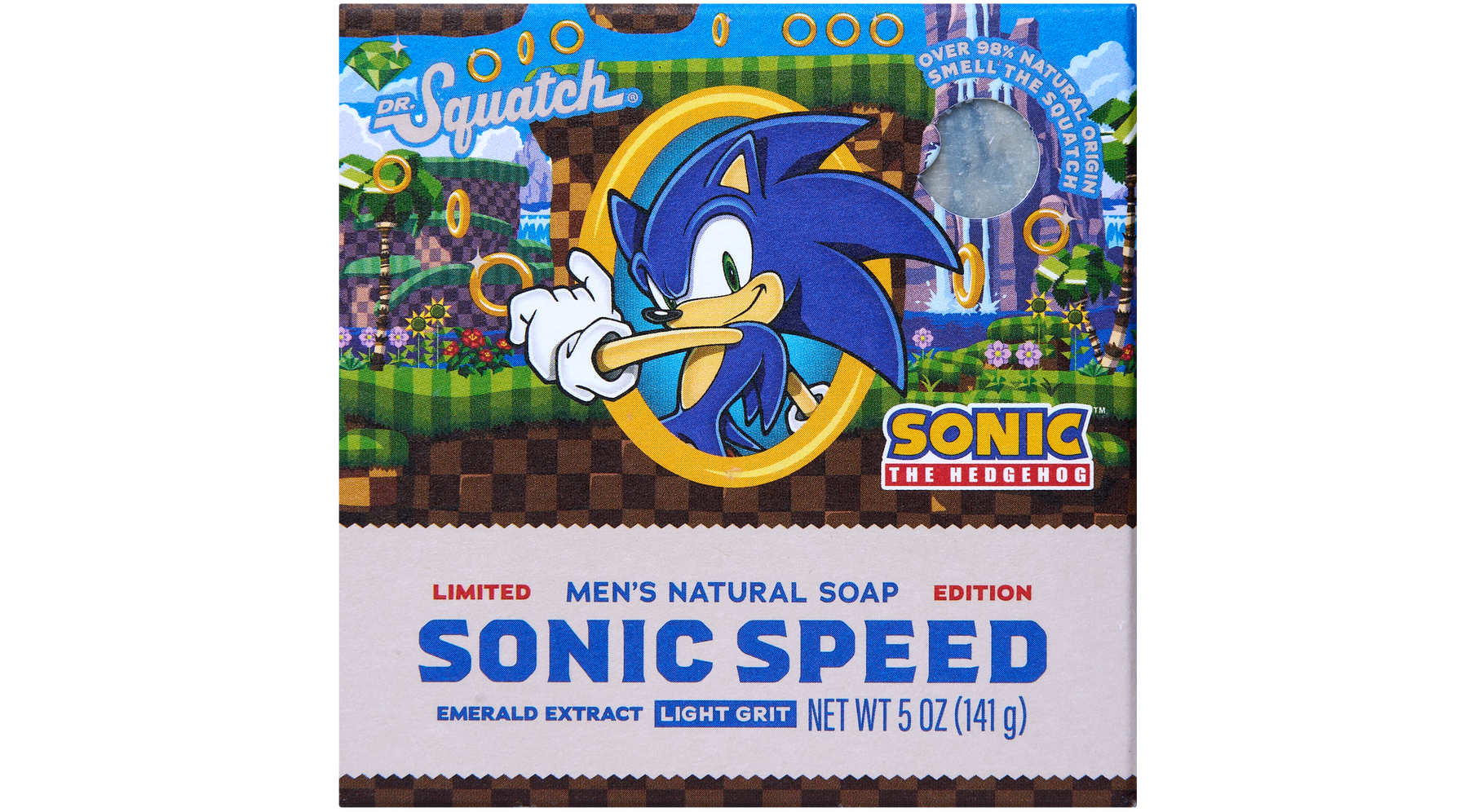 Sonic Speed Super Pack - Exclusive Limited Edition Bar Soap and Deodorant Bundle L8