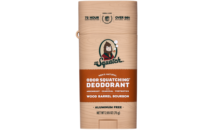 Wood Barrel Bourbon Deo Flask Z4