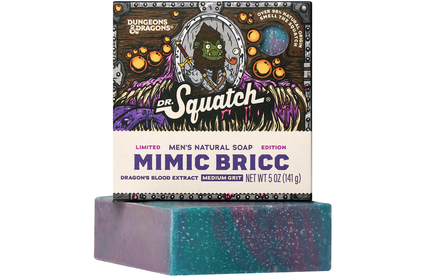 Dungeons & Dragons Mimic Bricc 3-Pack - Exclusive Limited Edition Bar Soap D6