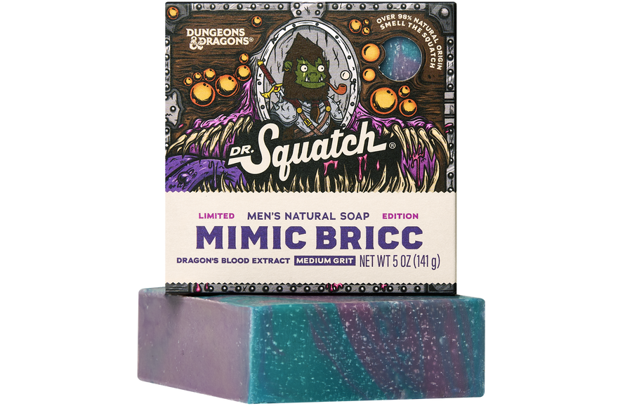 Dungeons & Dragons Mimic Bricc 3-Pack - Exclusive Limited Edition Bar Soap D6