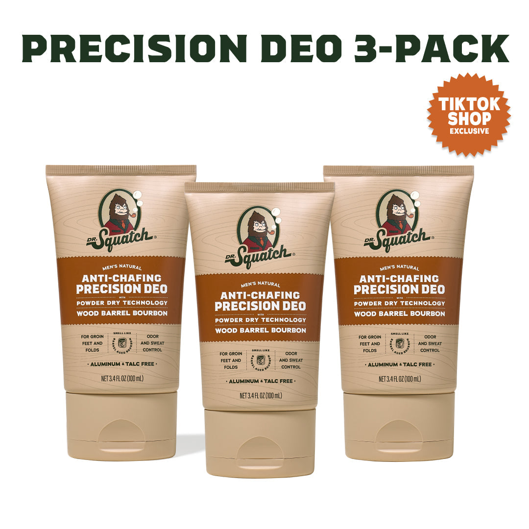 Precision Deo Wood Barrel Bourbon - 3-Pack E4
