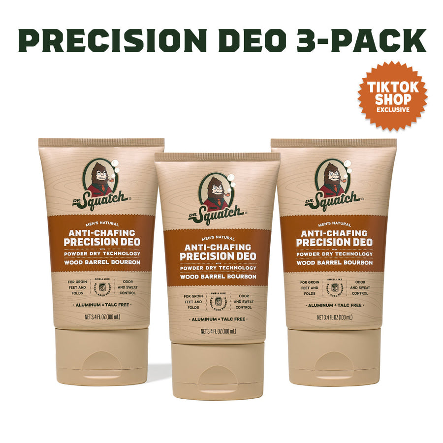 Precision Deo Wood Barrel Bourbon - 3-Pack E4