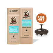 Hair Care Kit + Free Scalp Scrubber | Full & Thick Shampoo | Moisturizing Conditioner | Natural Products for Men S4