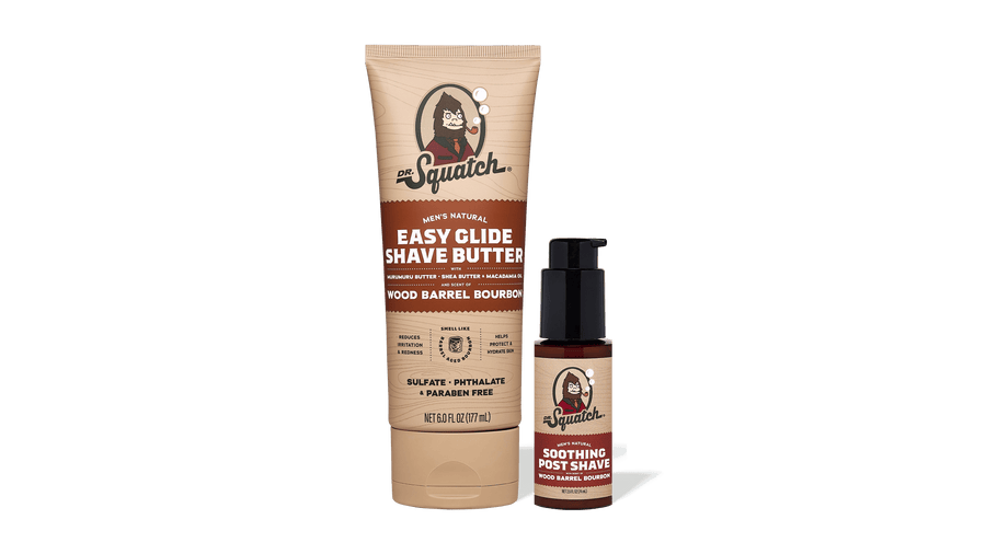 Wood Barrel Bourbon Smooth Shave Bundle O9