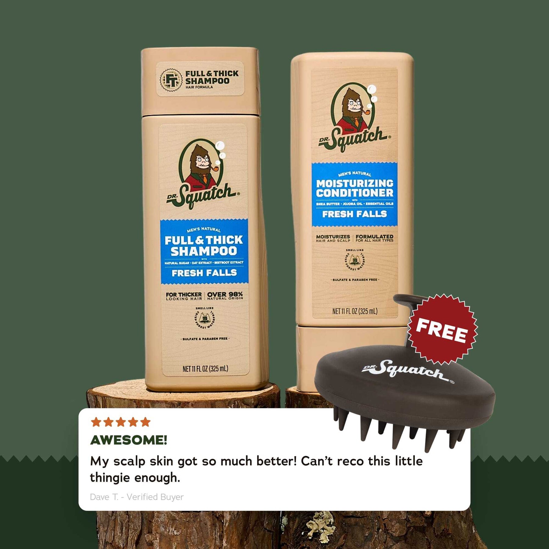 Hair Care Kit + FREE Scalp Scrubber F5
