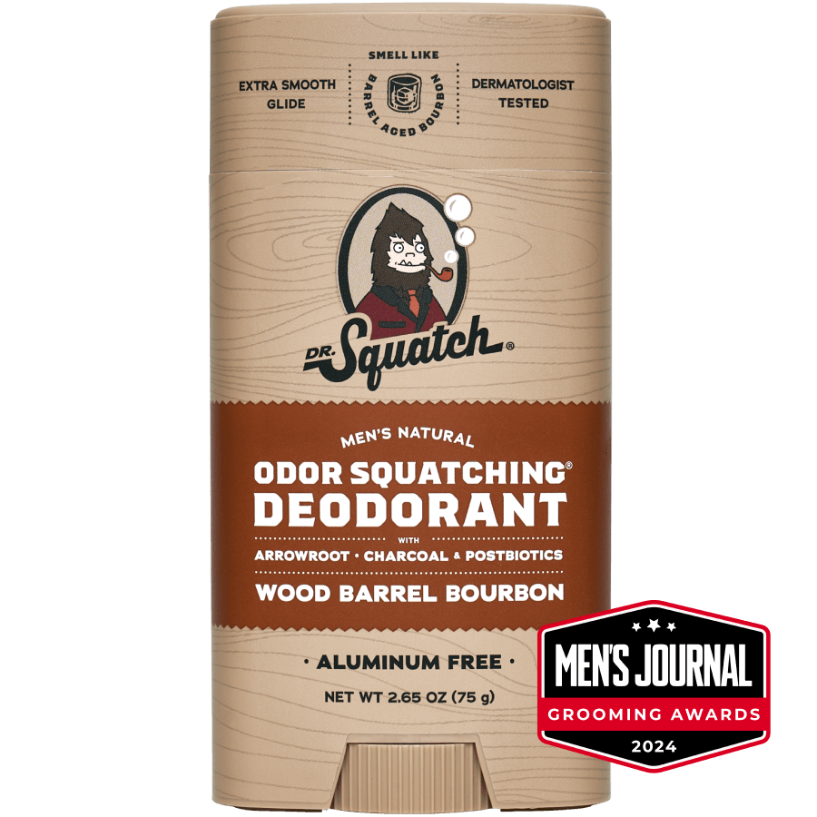 Essentials: Wood Barrel Bourbon Deodorant J9
