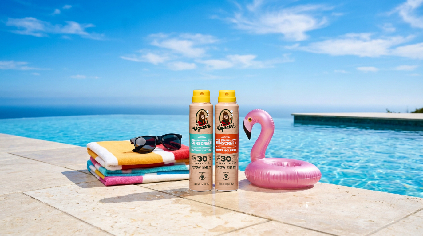 Spray Sunscreen 2-Pack | SPF 30 UVA/UVB Protection | Non-Greasy Mineral Sunscreen for Men B6
