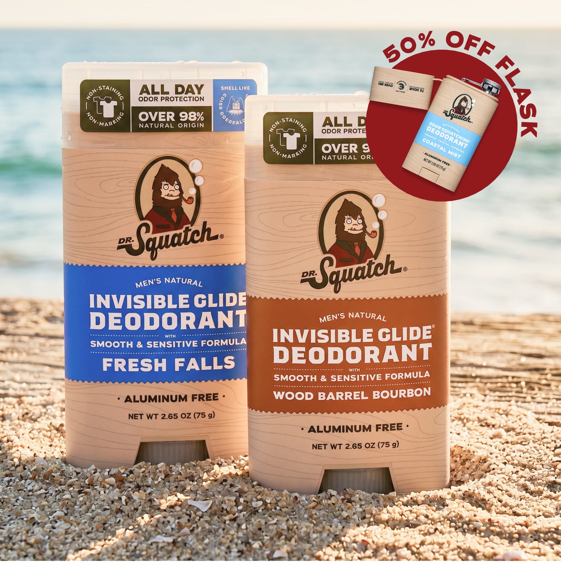 2-Pack Glide + Deo Flask E1