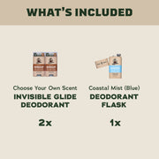 2-Pack Glide + Deo Flask E1