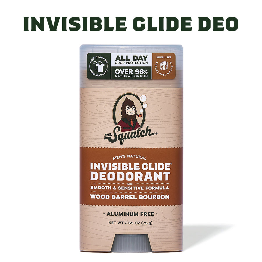 Wood Barrel Bourbon Invisible Glide Deo I2