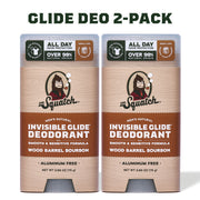 Wood Barrel Bourbon 2-Pack Invisible Glide Deo N7