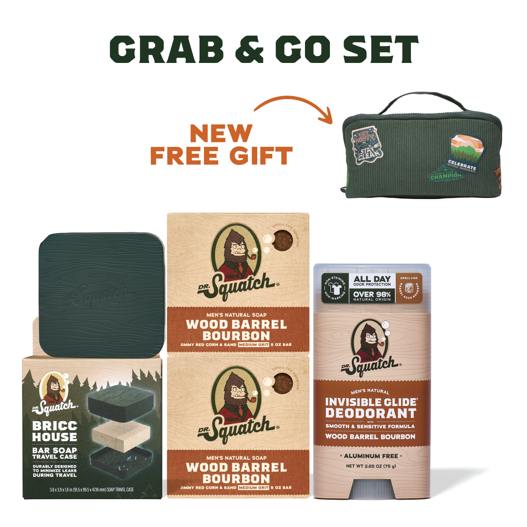 Grab & Go Set - Wood Barrel Bourbon O1