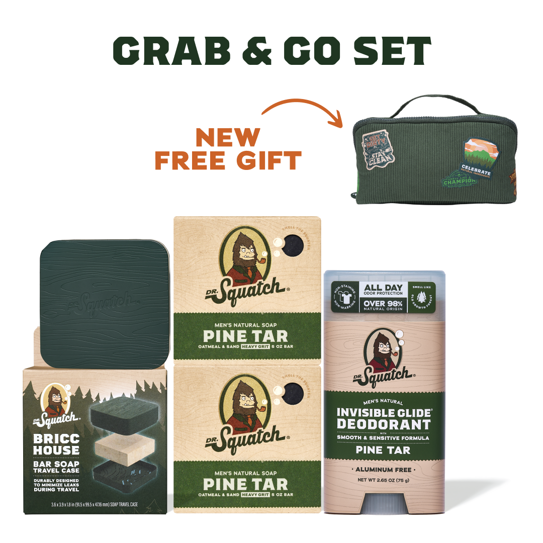 Grab & Go Set - Pine Tar B4