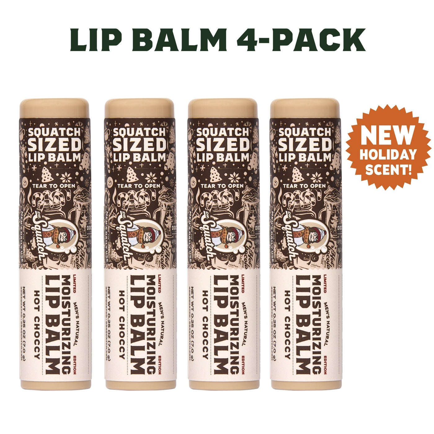 Lip Balm 4-Pack Hot Choccy U0