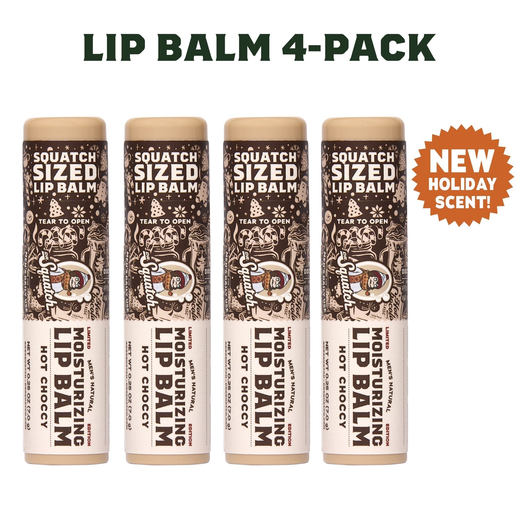 Lip Balm 4-Pack Hot Choccy U0
