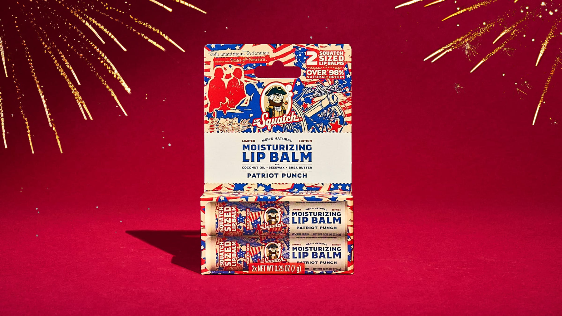 Patriot Punch Lip Balm 2-Pack S0