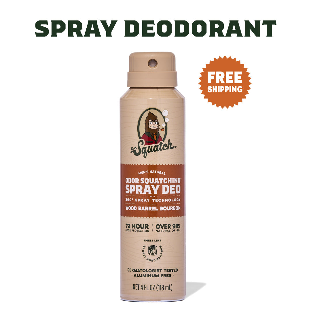 Wood Barrel Bourbon Spray Deo U4