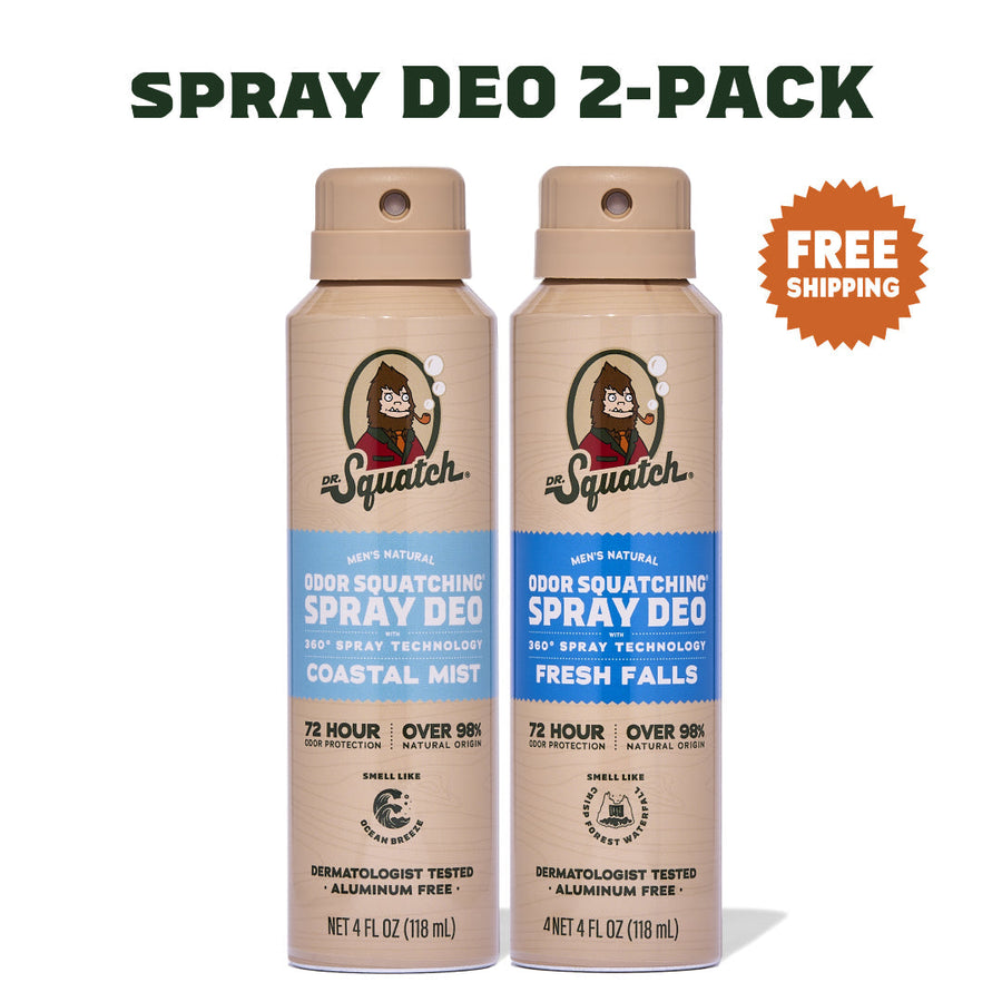 Coastal Mist & Fresh Falls 2-Pack Spray Deo U7