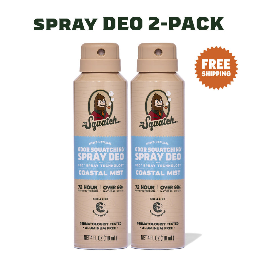 Coastal Mist 2-Pack Spray Deo D6