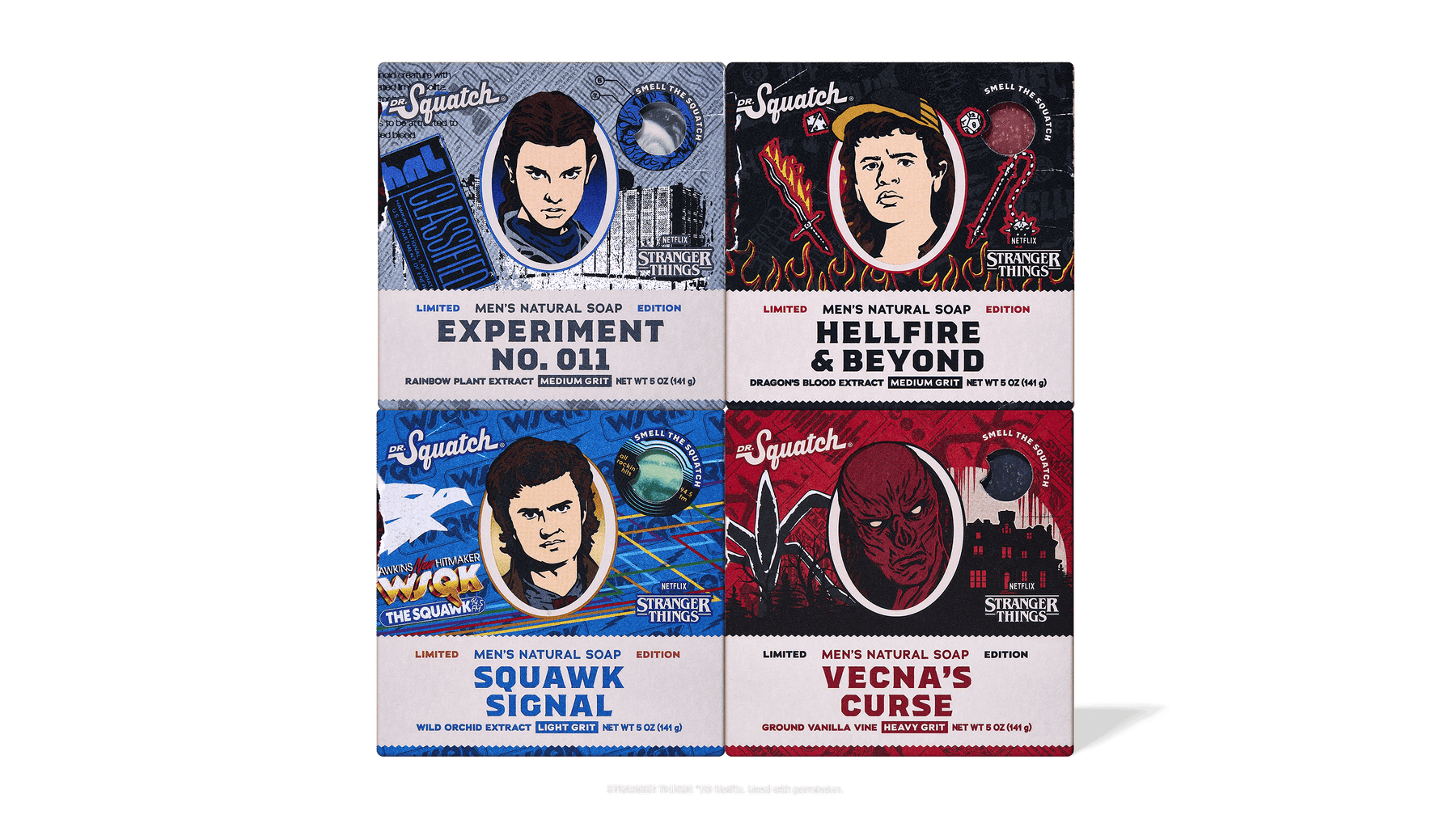 Stranger Things 4-Pack Y0
