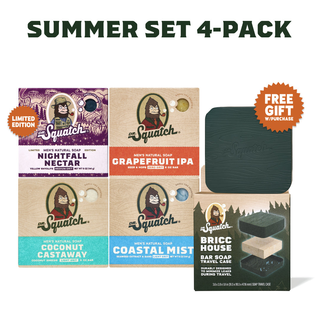 Summer Set 4-Pack + GWP Travel Case V2 X0