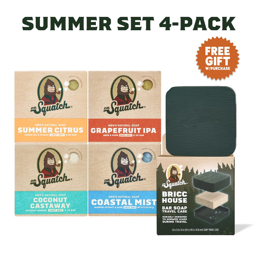 Summer Set 4-Pack + GWP Travel Case V5 O4