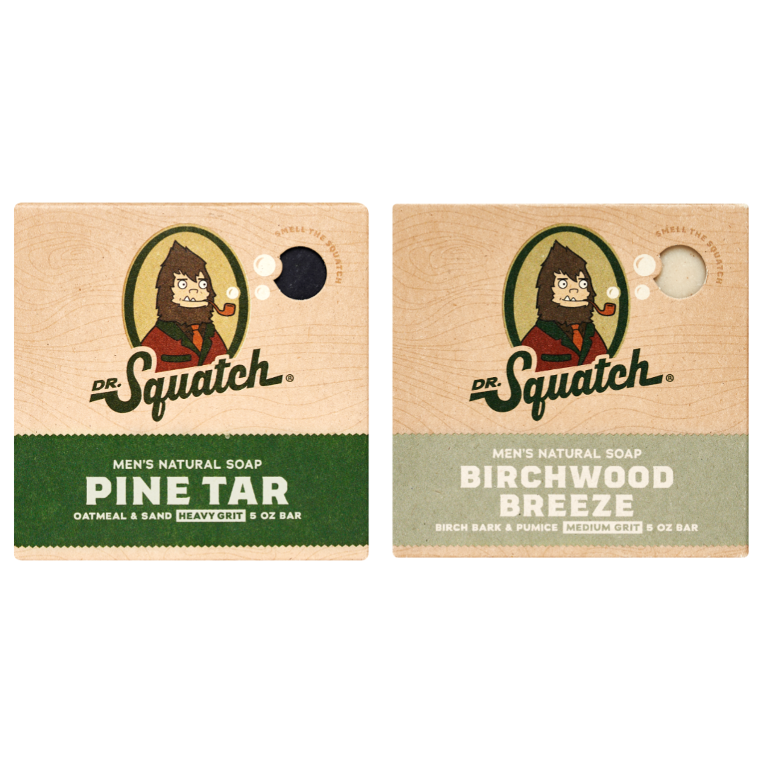 Woodsy 2-Pack Natural Bar Soap T1