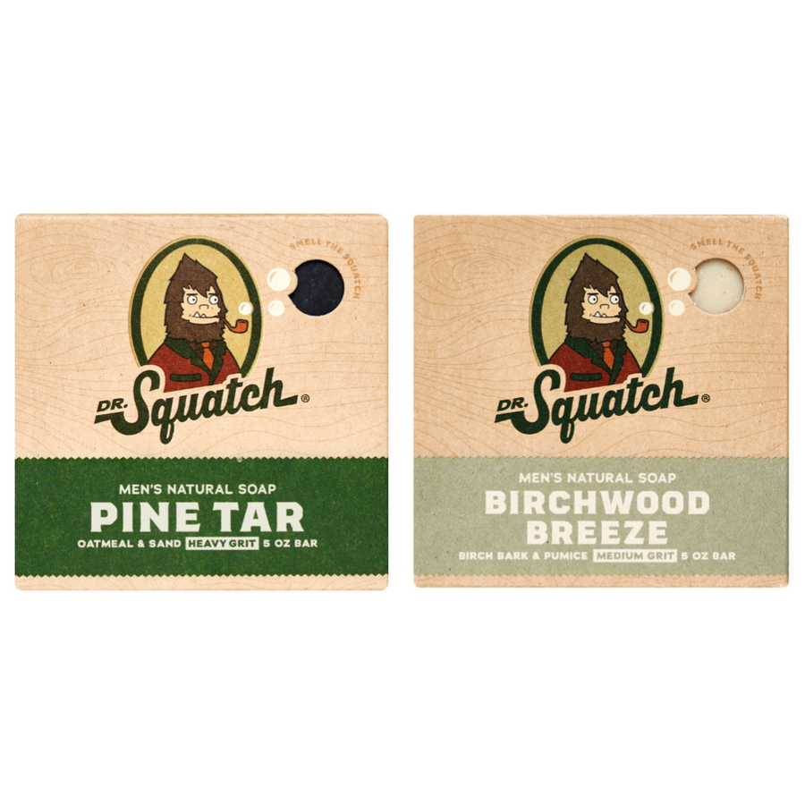Woodsy 2-Pack Natural Bar Soap T1
