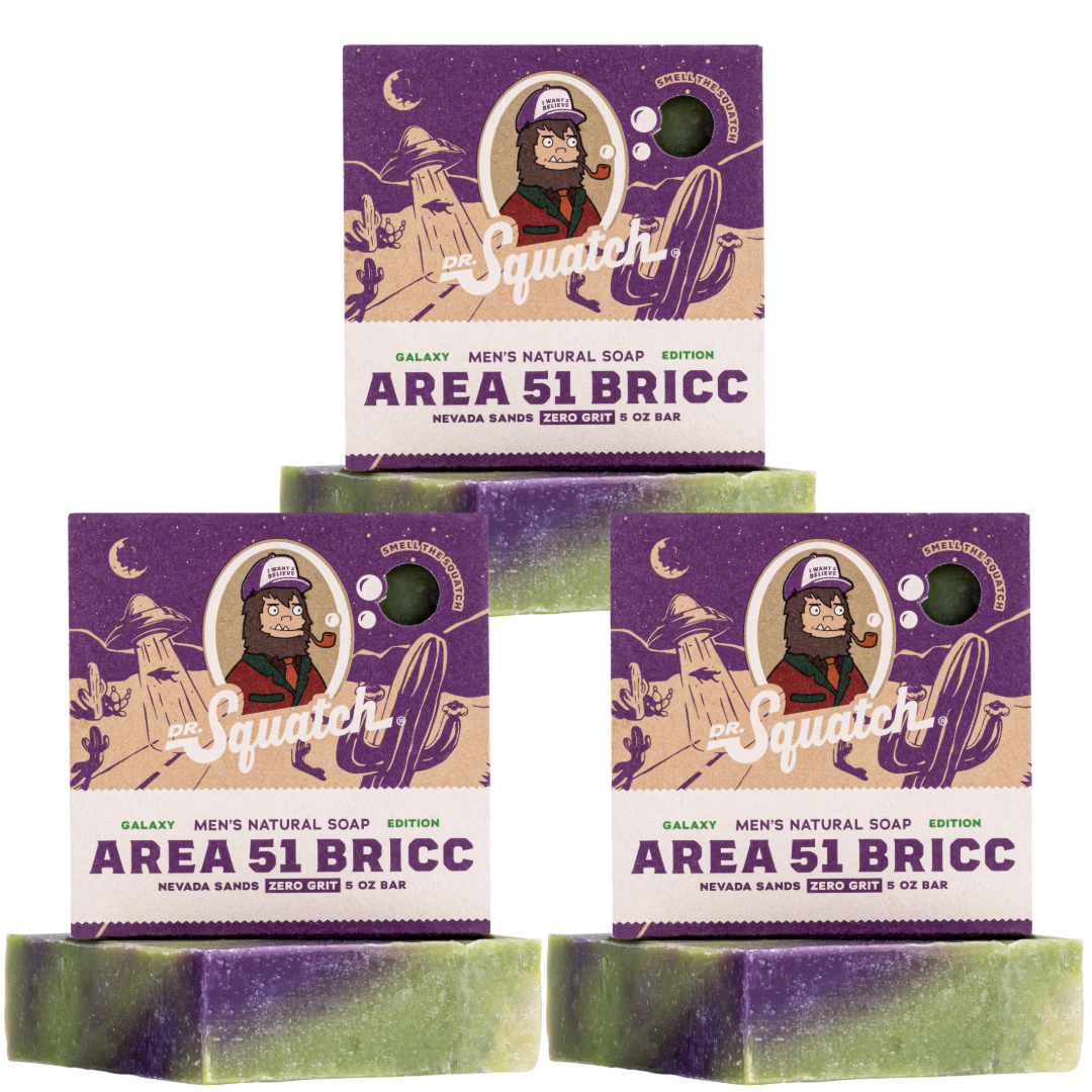 Area 51 Bar Soap 3-Pack Limited Edition K8