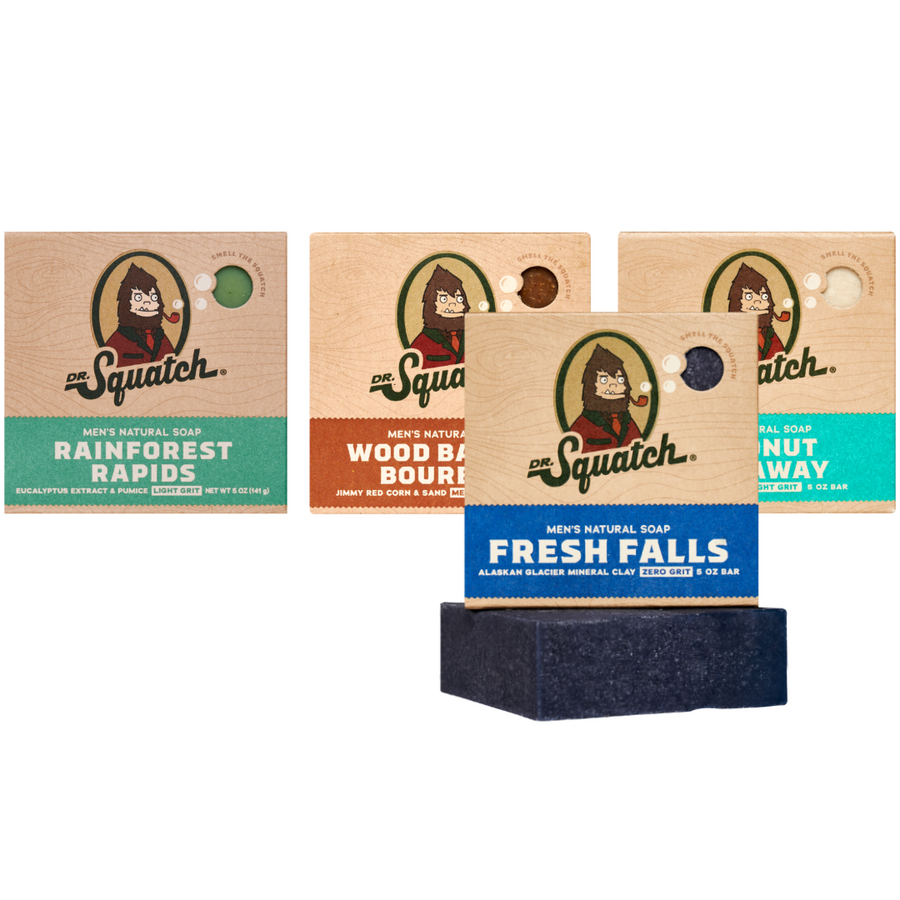 TikTok Best Sellers 4-Pack Natural Bar Soap K9