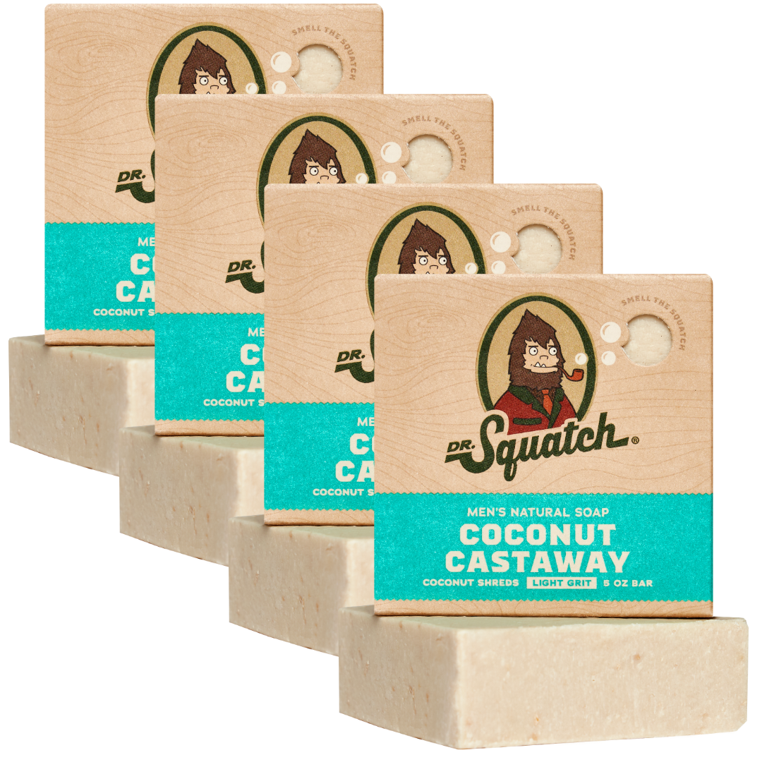 4-Pack Coconut Castaway Natural Bar Soap A5