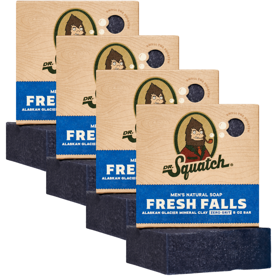 4-Pack Fresh Falls Natural Bar Soap H7