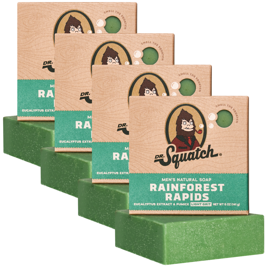 4-Pack Rainforest Rapids Natural Bar Soap K7