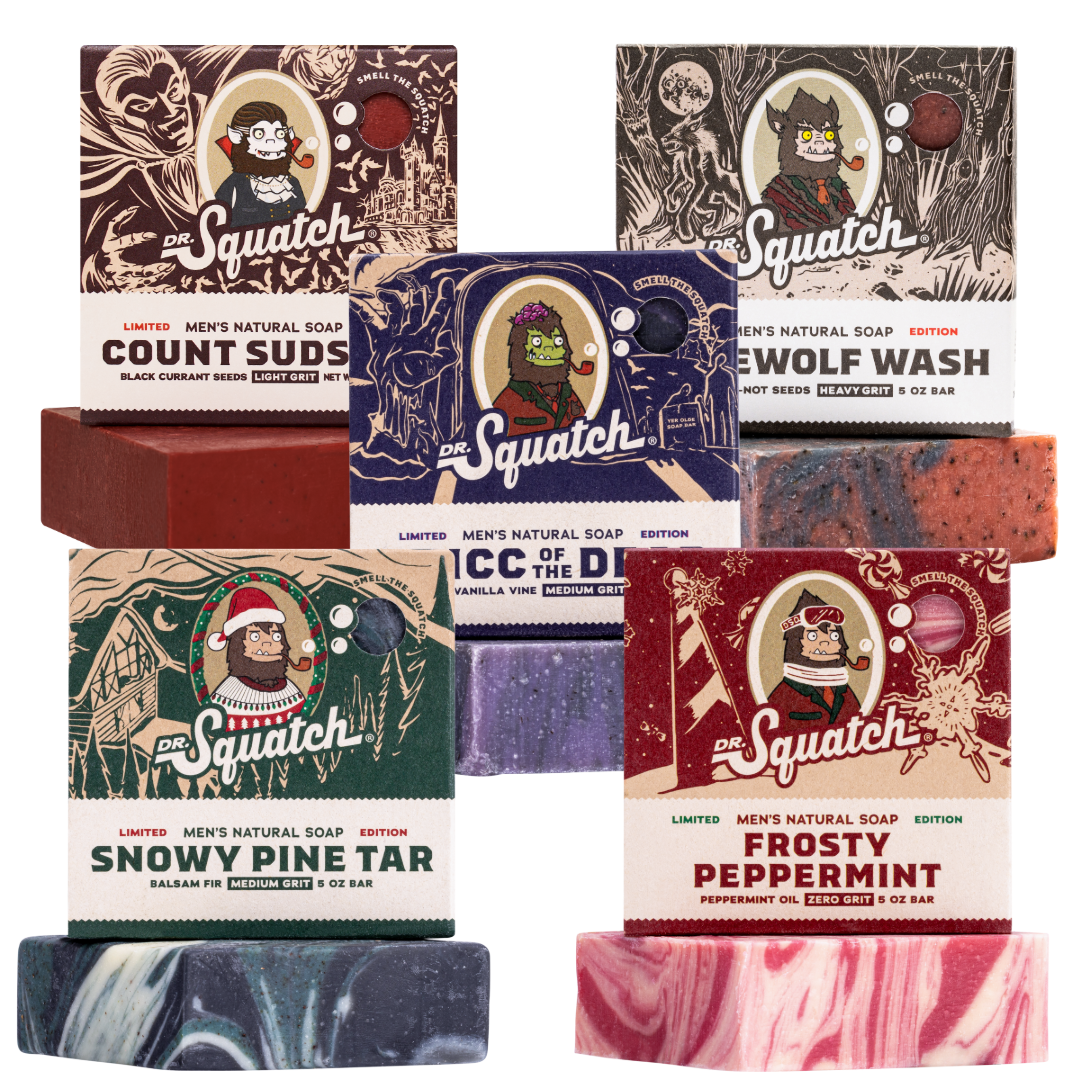 Holiday Hangover 5-Pack Natural Bar Soap H2