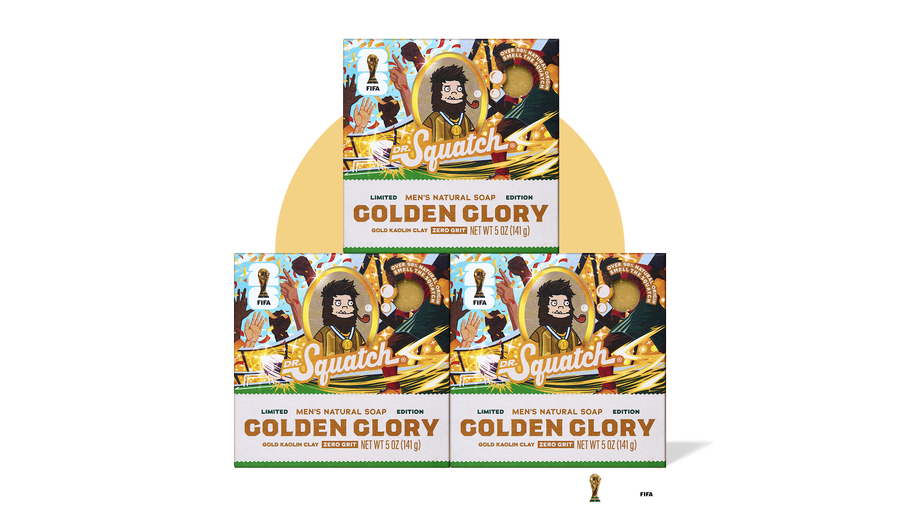 FIFA Golden Glory 3-Pack Bar Soap Bundle F1
