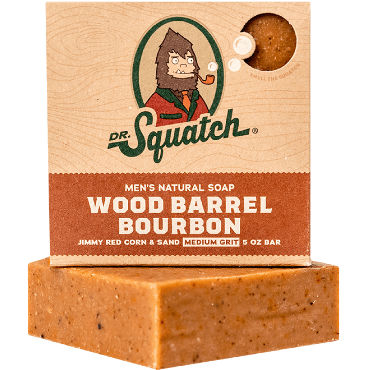 Essentials: Wood Barrel Bourbon Bar Soap Y4
