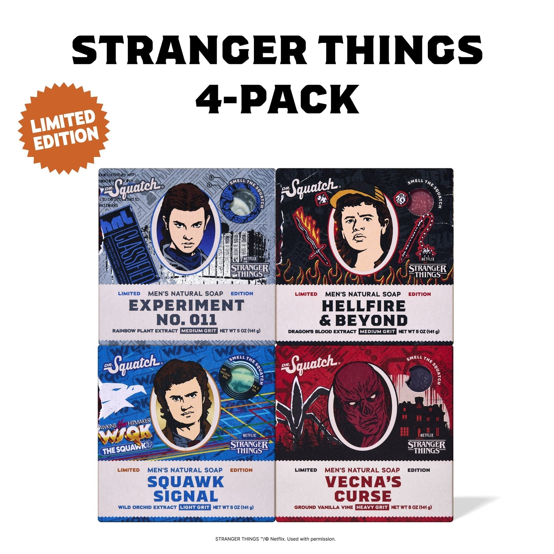 Stranger Things 4-Pack - TTS B0