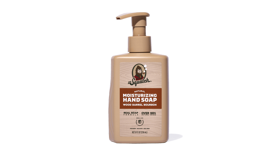 Wood Barrel Bourbon Hand Soap A2
